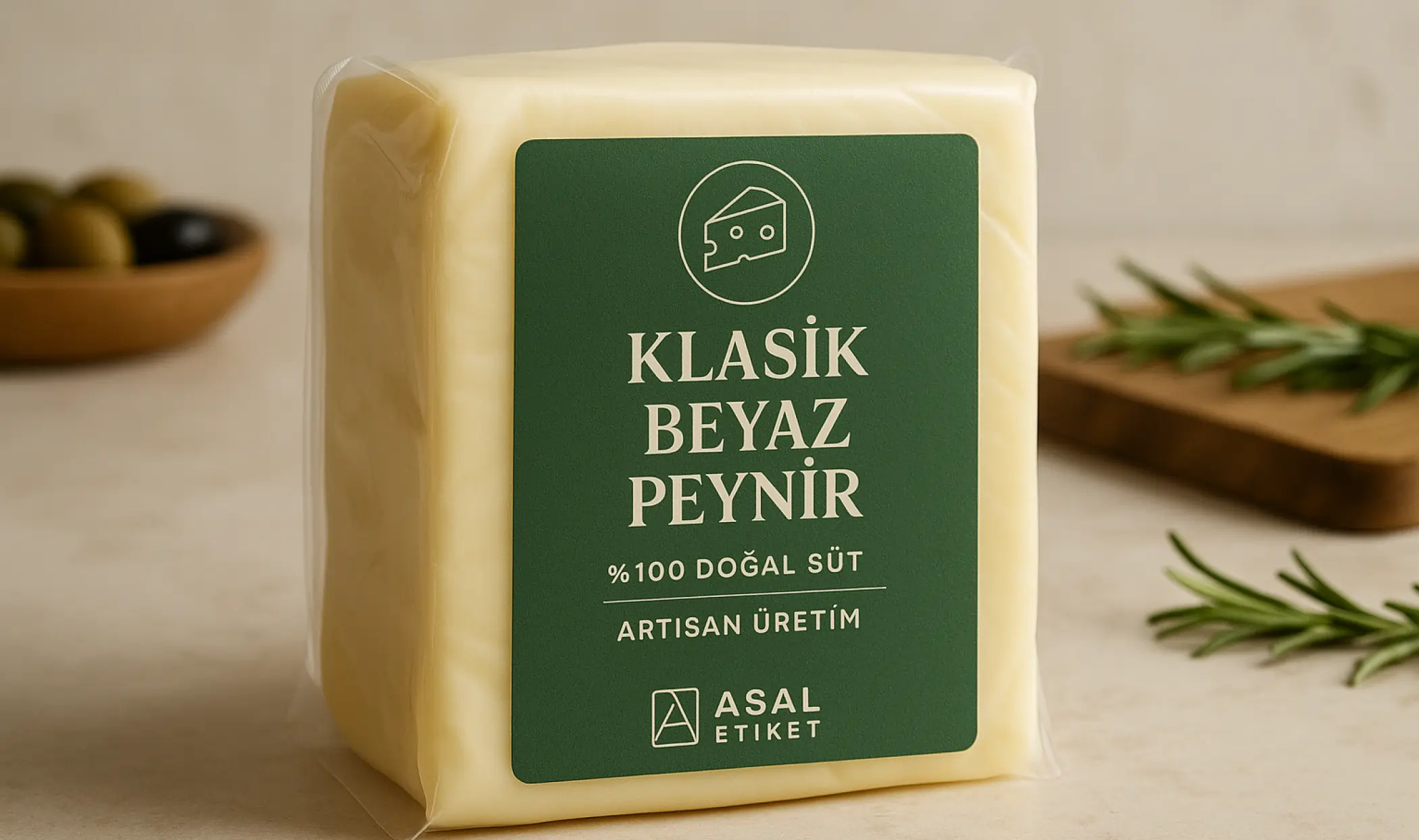 peynir etiketi baskı
