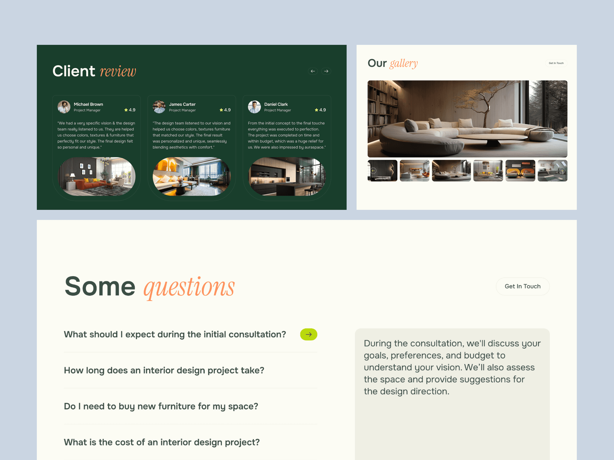 Residential Interior Design Agency