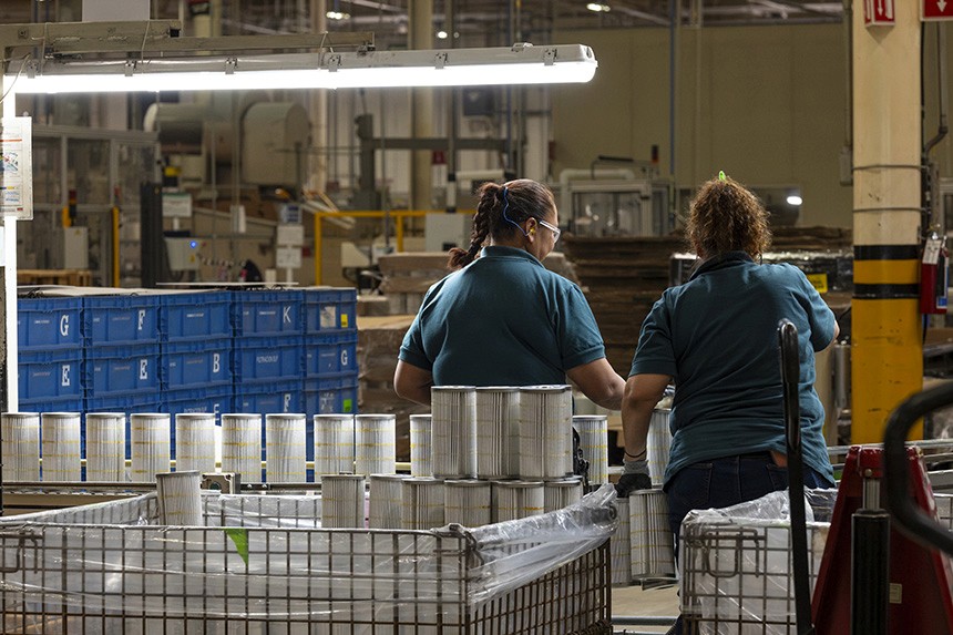 Photo of the supplier's manufacturing facility, plant, or products