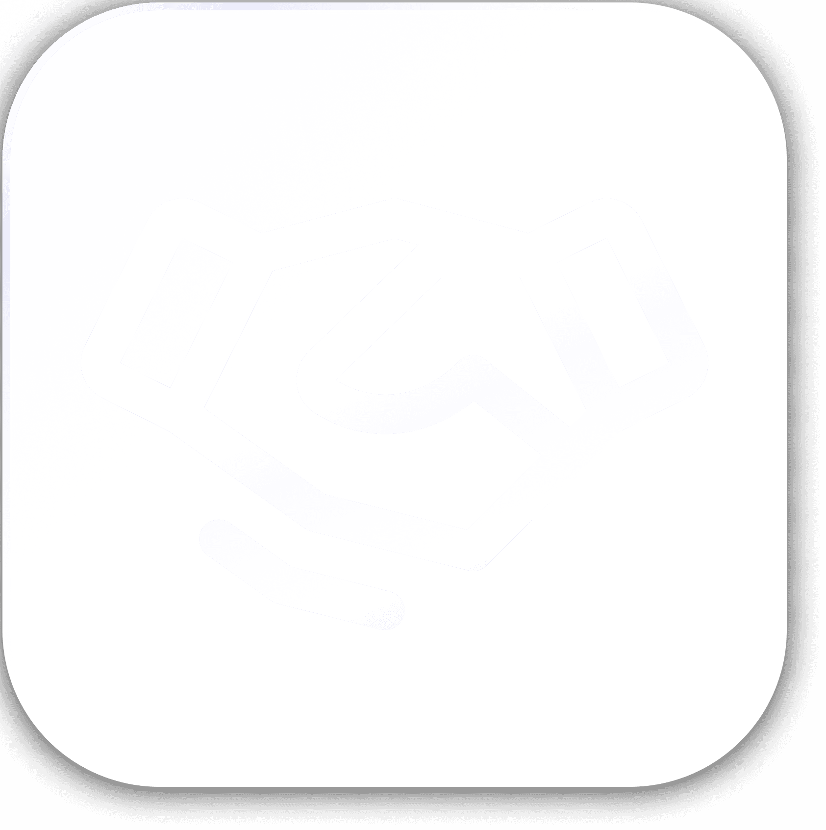Handshake icon.
