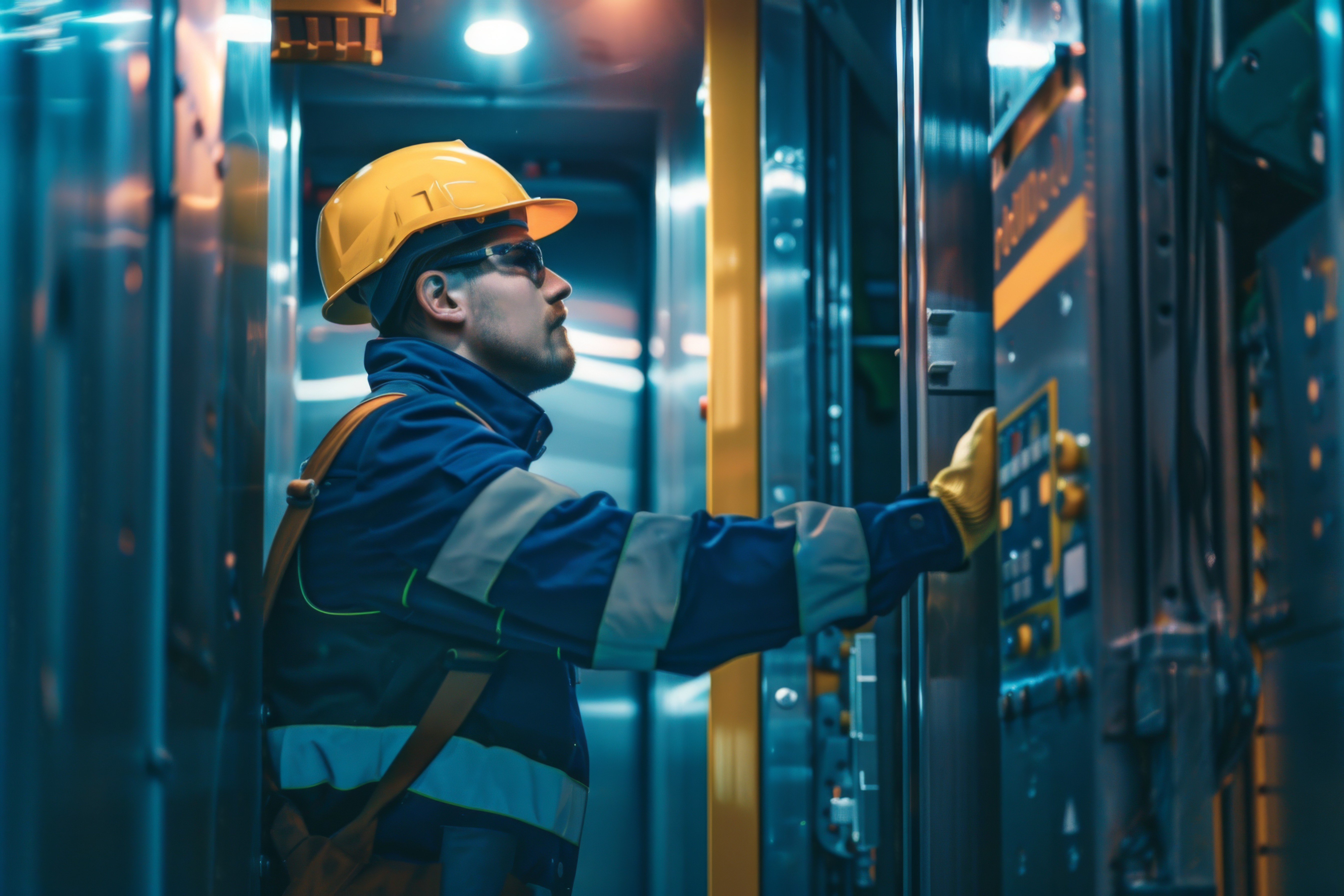 Pest Control Employee Working