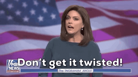 Politican saying "Don't get it twisted" 