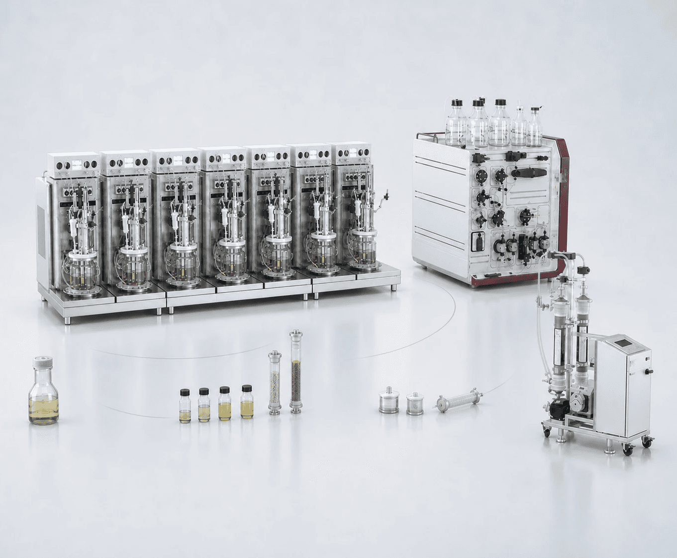 Conventional bioprocess equipment