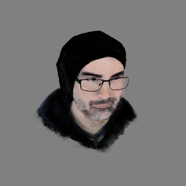 1st portrait: Proportion and structure study