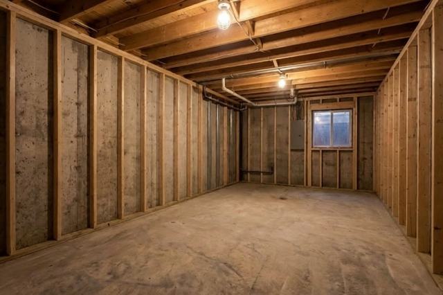 Basement Framing — after