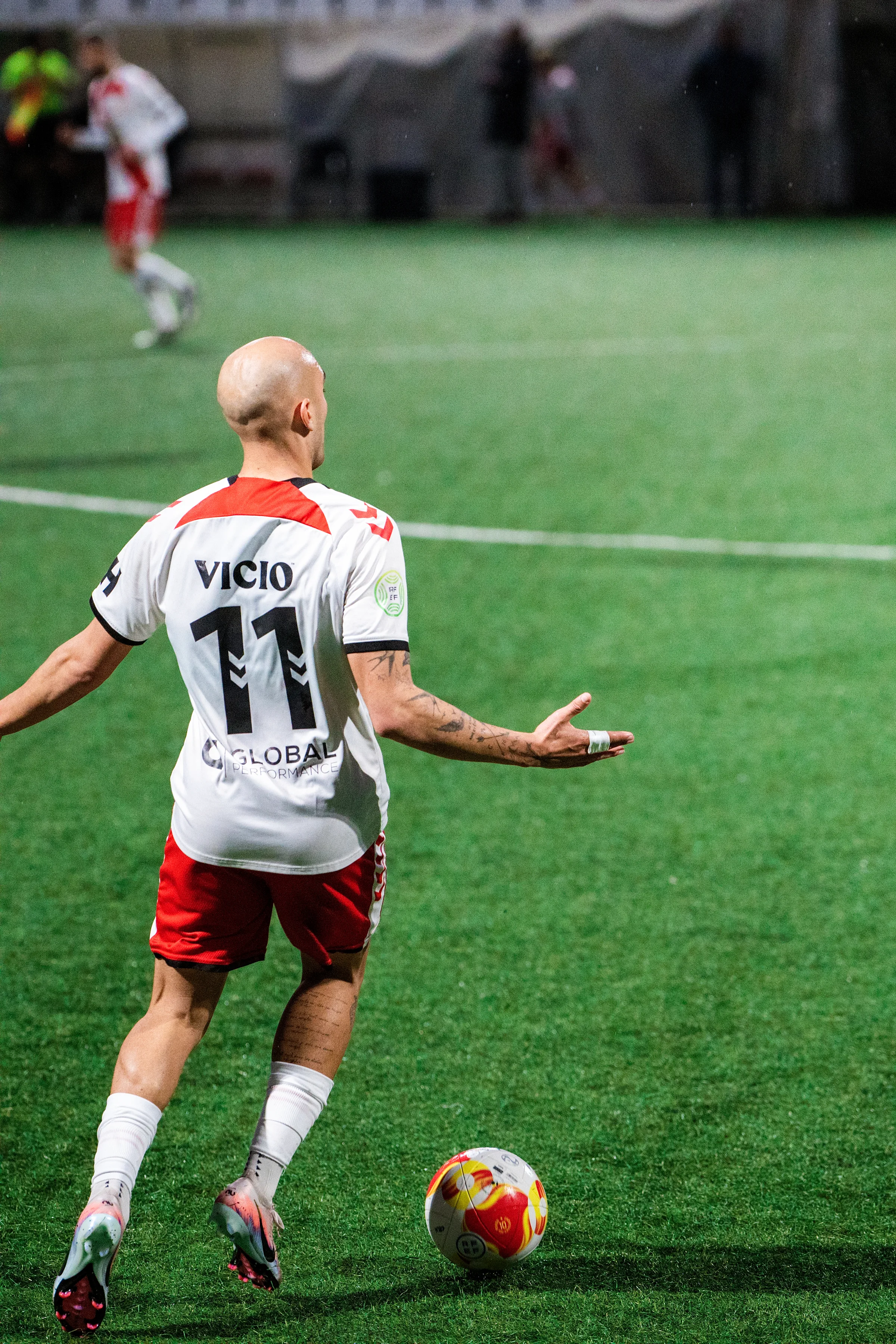 Fotografía destacada del Hospitalet FC vs Santa Coloma de Gramenet para redes sociales, Nolan Pardo