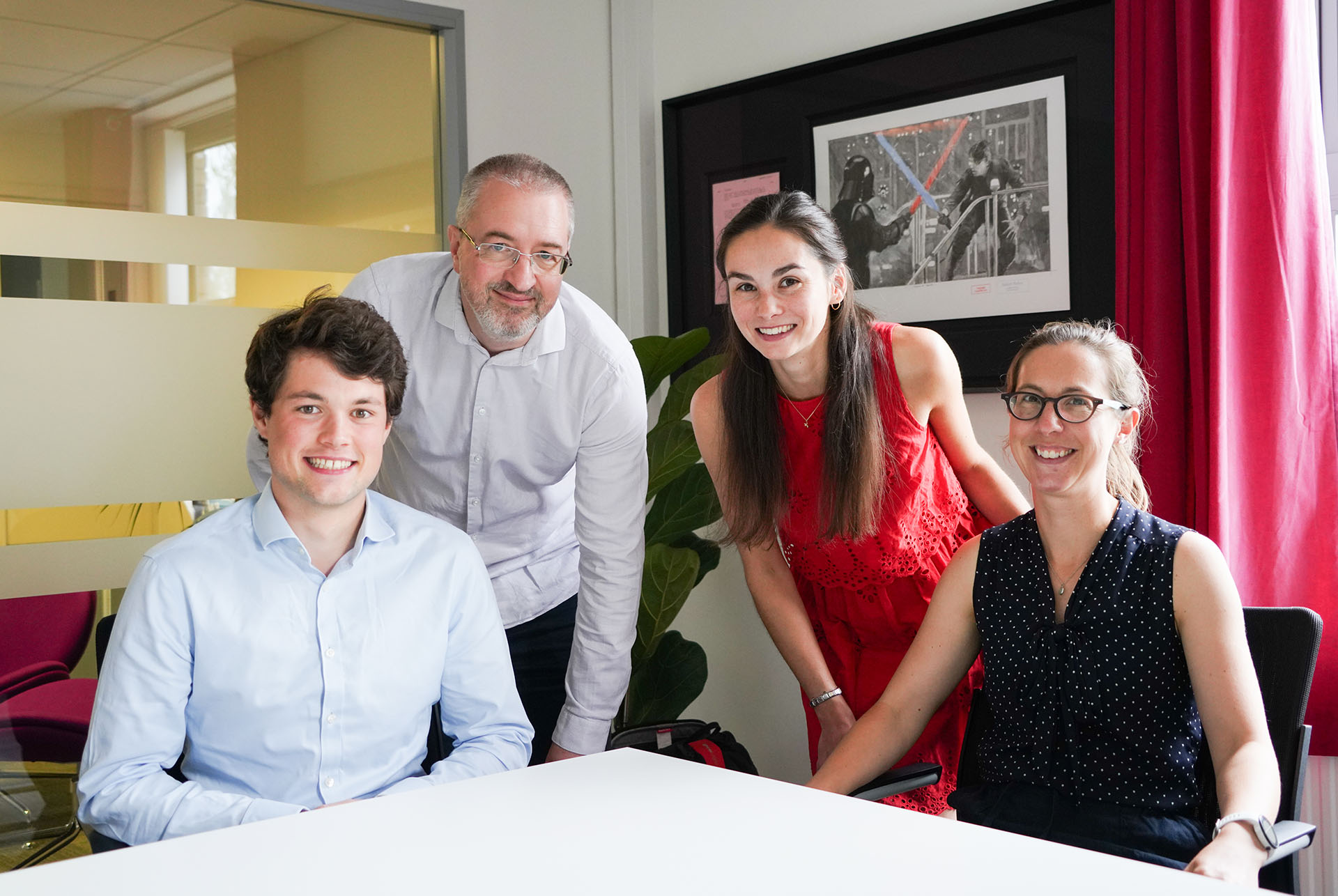 Hughes Price Walker team members in the office, representing the company’s workplace culture.