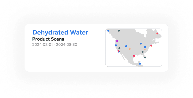 Get scans geographically.
