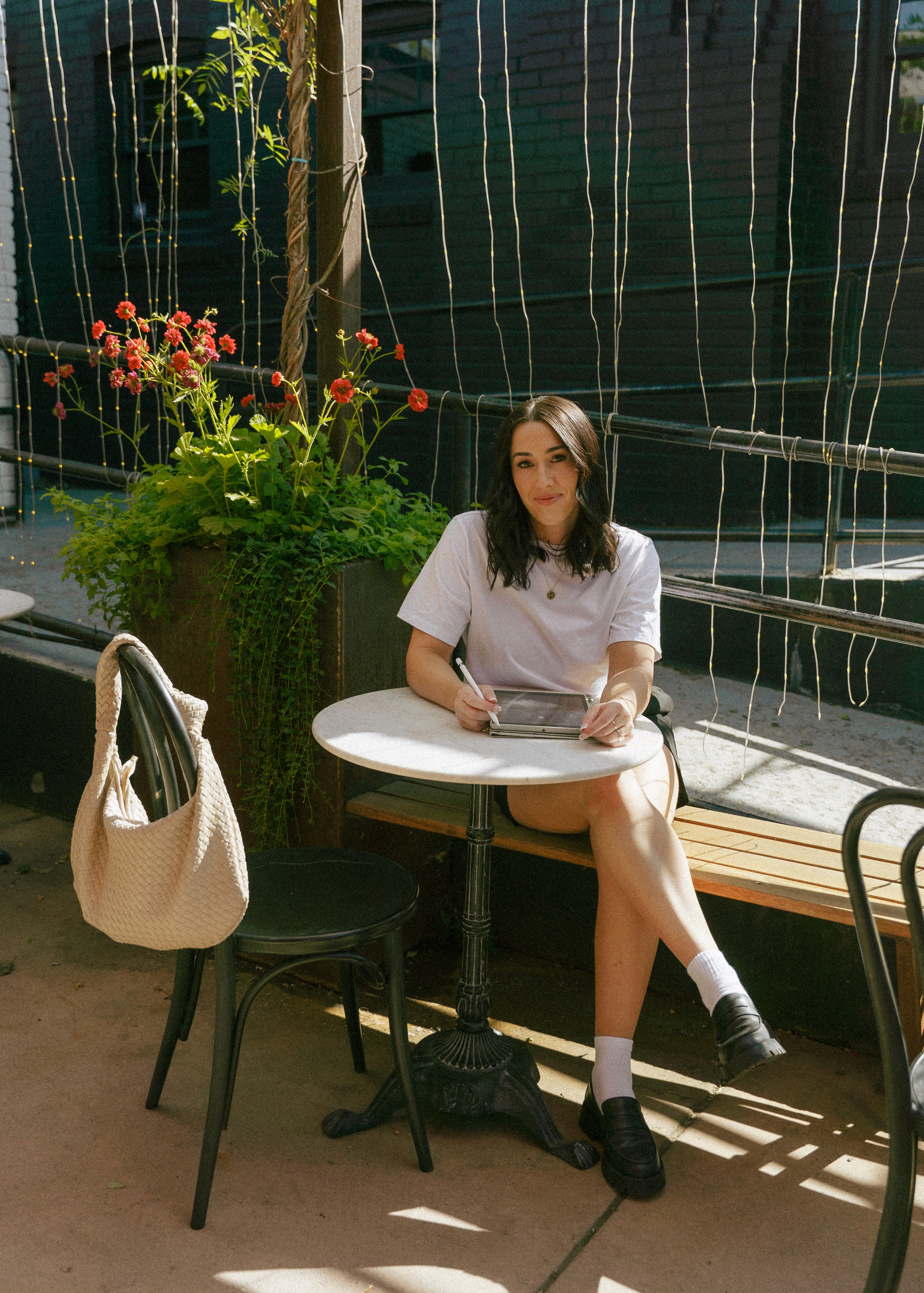 Black and white portrait of a man