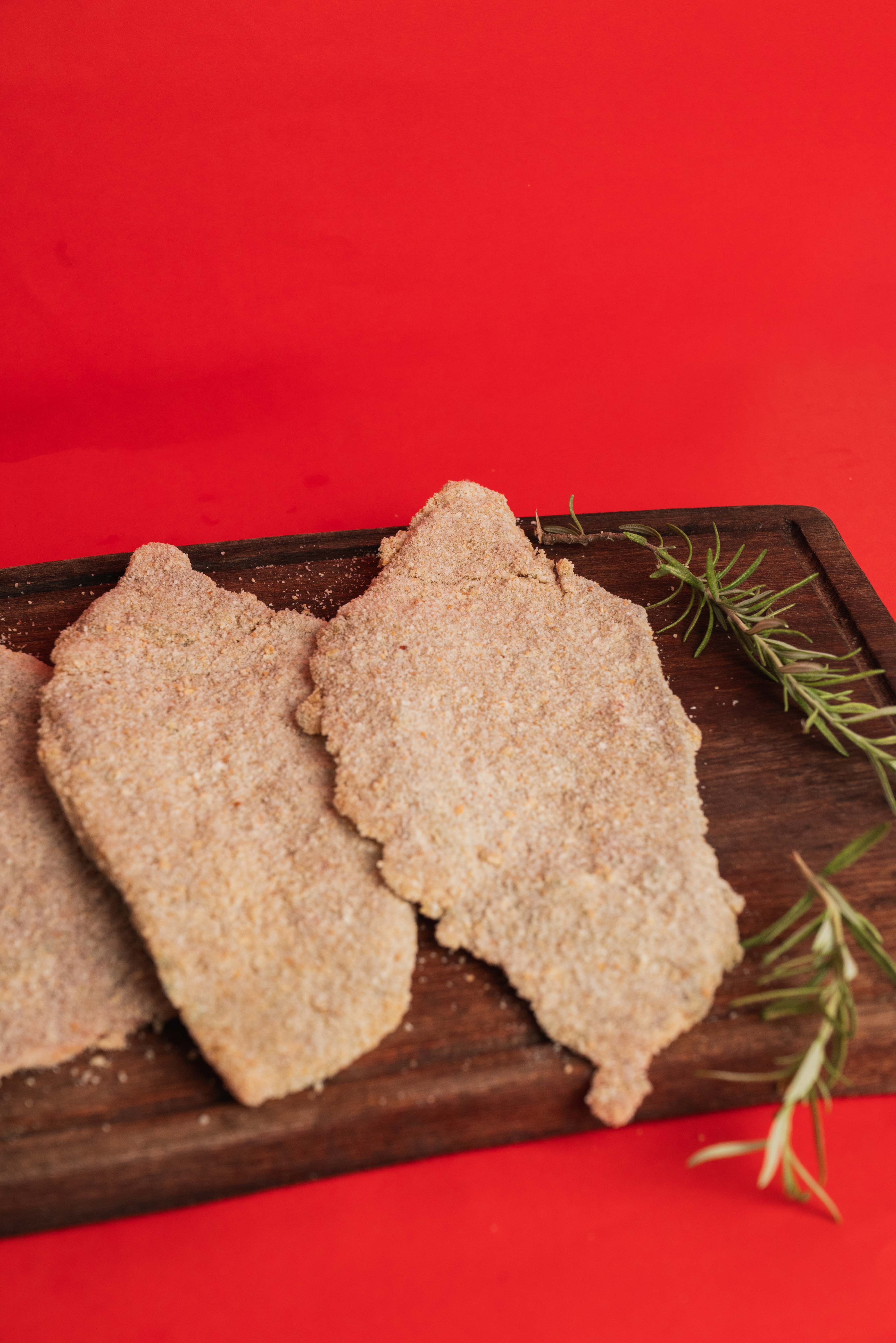 sliced vegetable on black textile