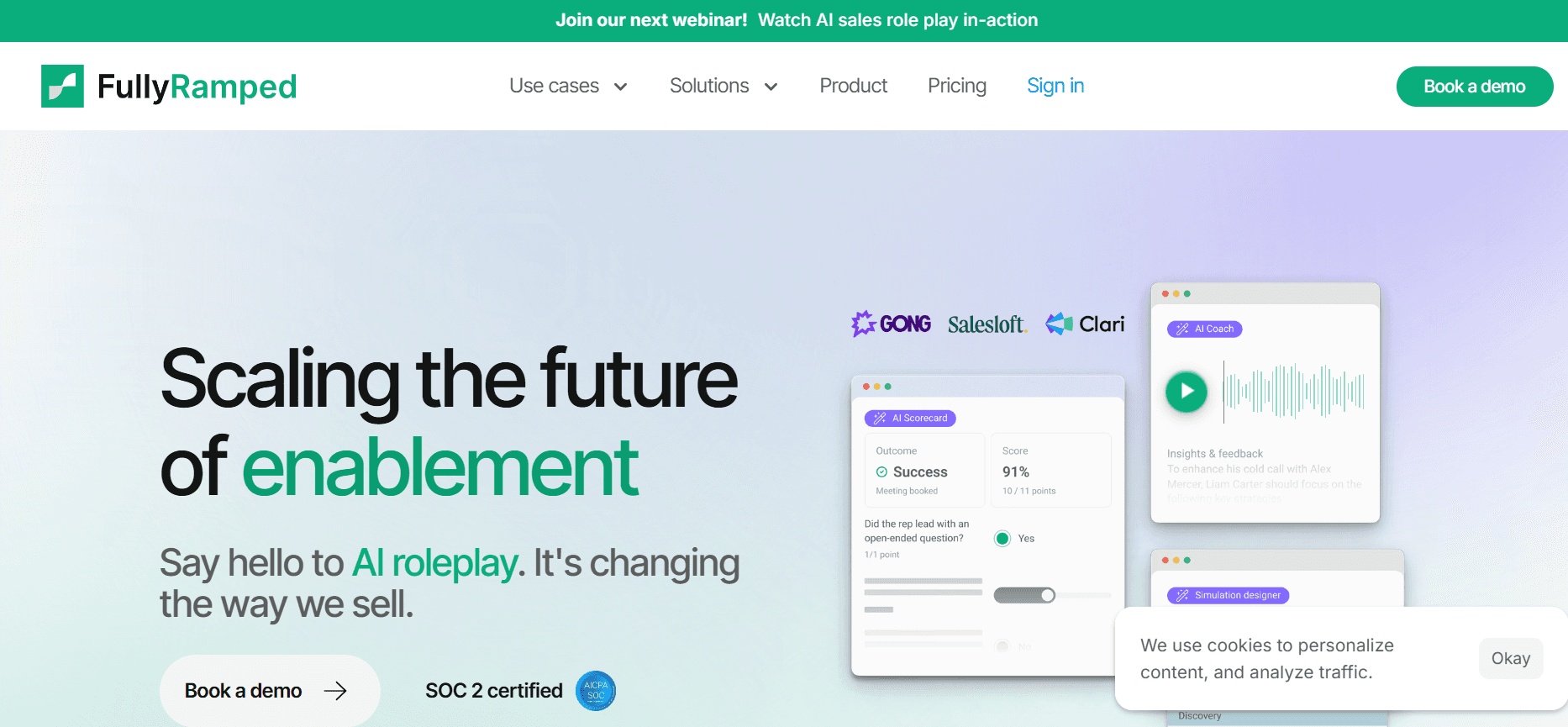 fullyramped homepage