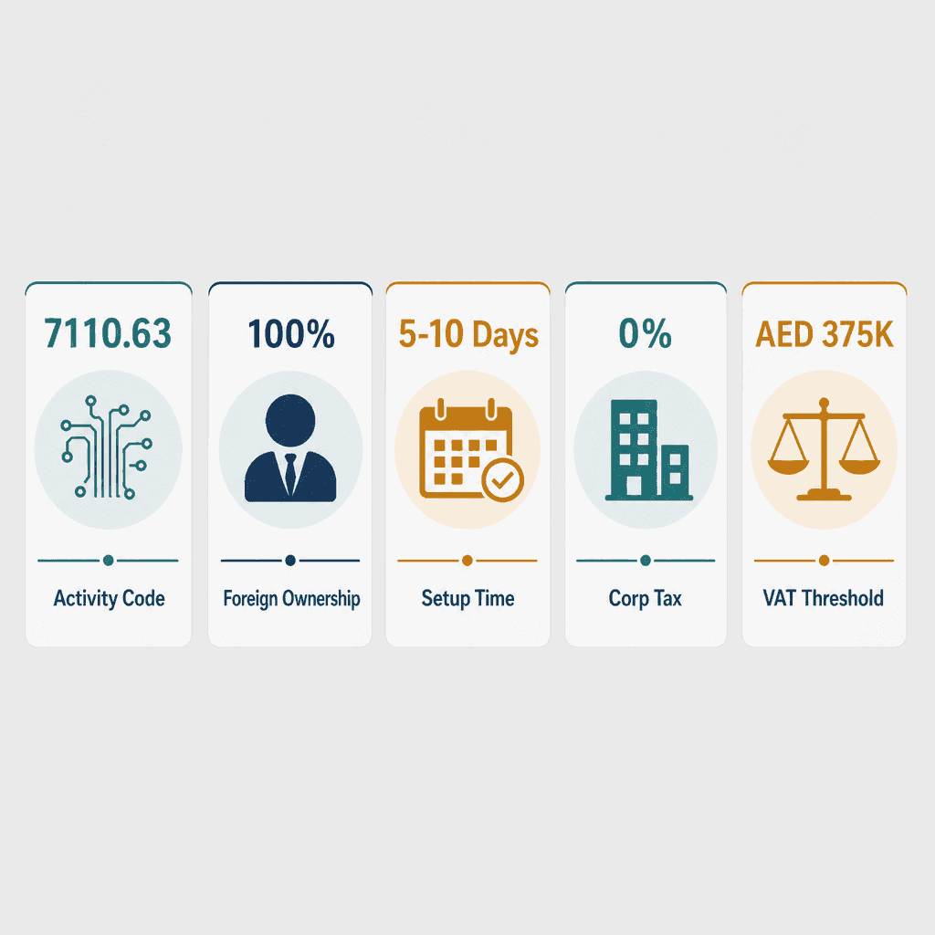 Infographic: Power & Automatic Control Engineering Services Business License in Dubai