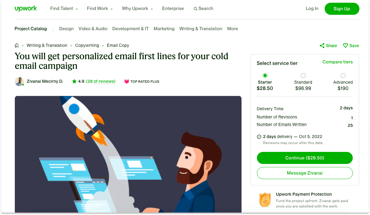 Cold Email First Lines Writers | Breakcold