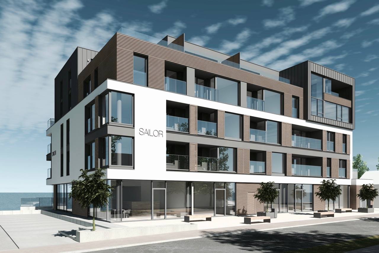 Wizualizacja budynku mieszkalnego