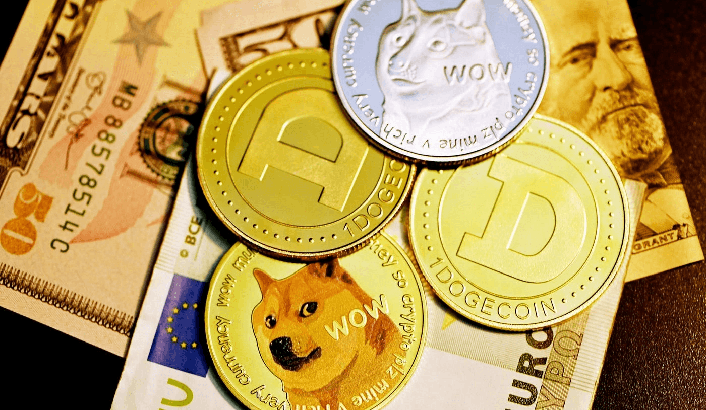 Floki coins on paper cash money - What Is Floki Crypto