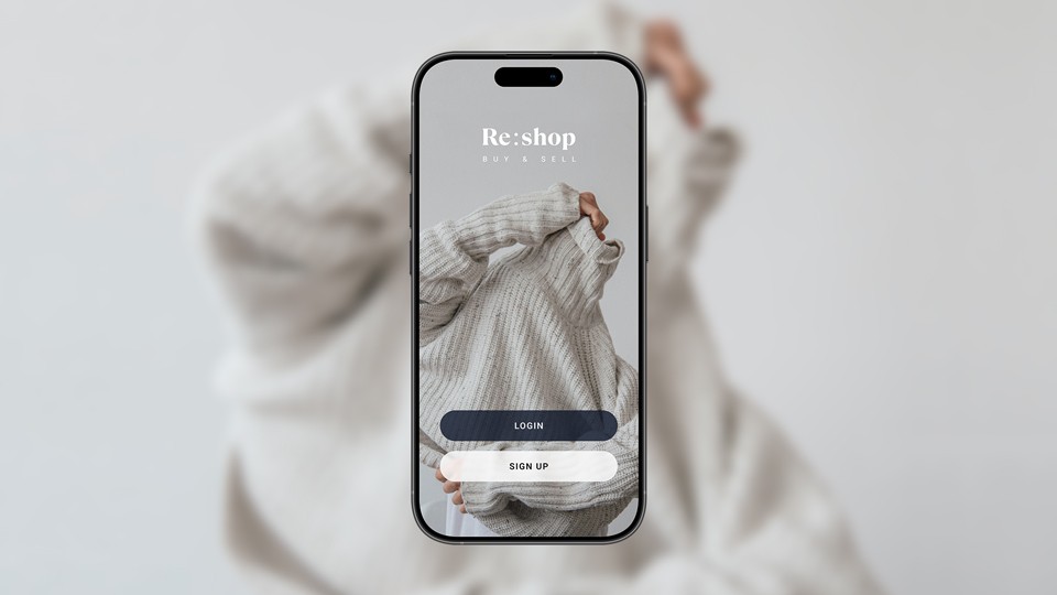 a cell phone on a bench