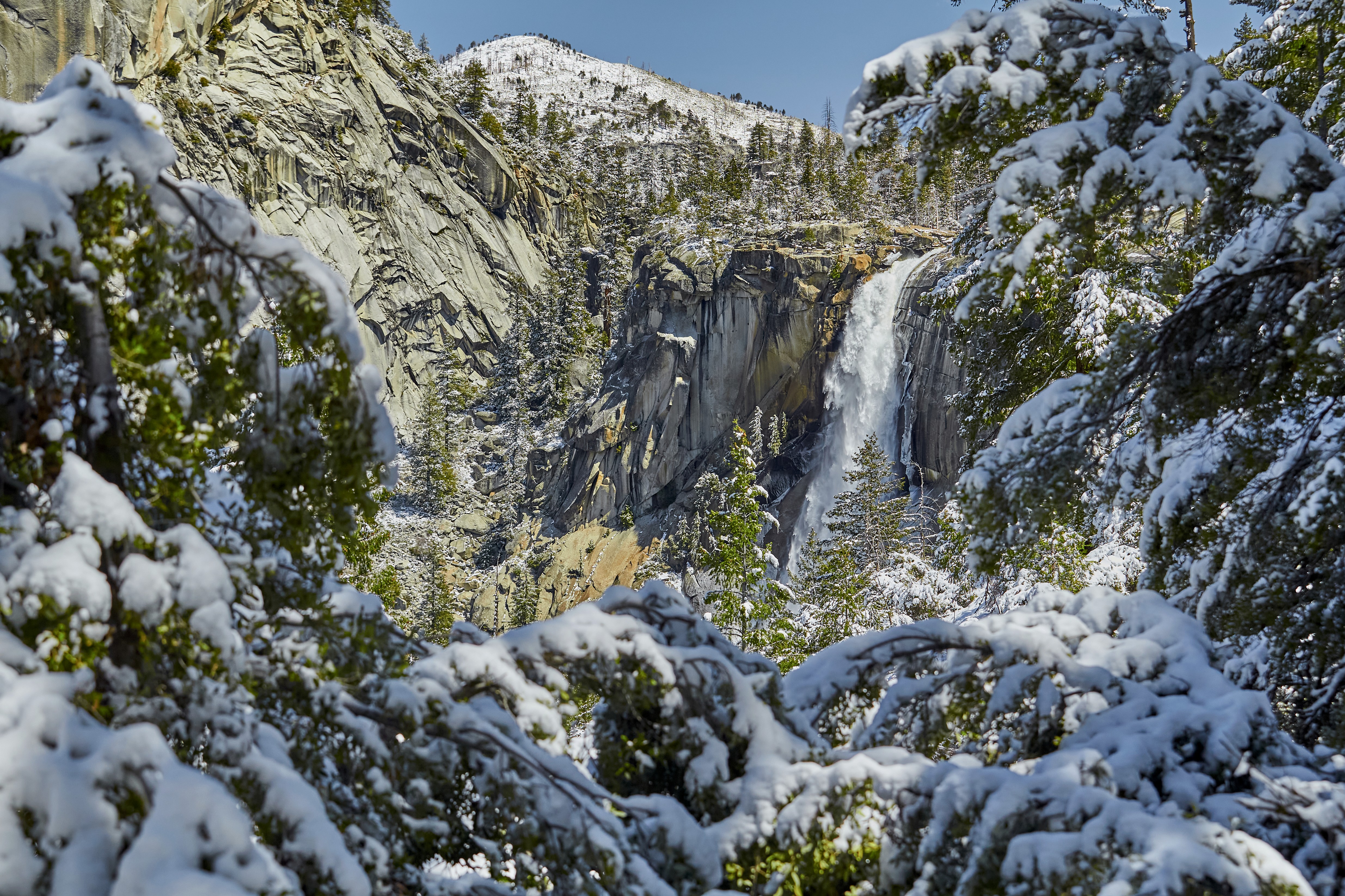 Yosemite in the snow, Travel photographer at Yosemite National Park, USA, image by Severn Images