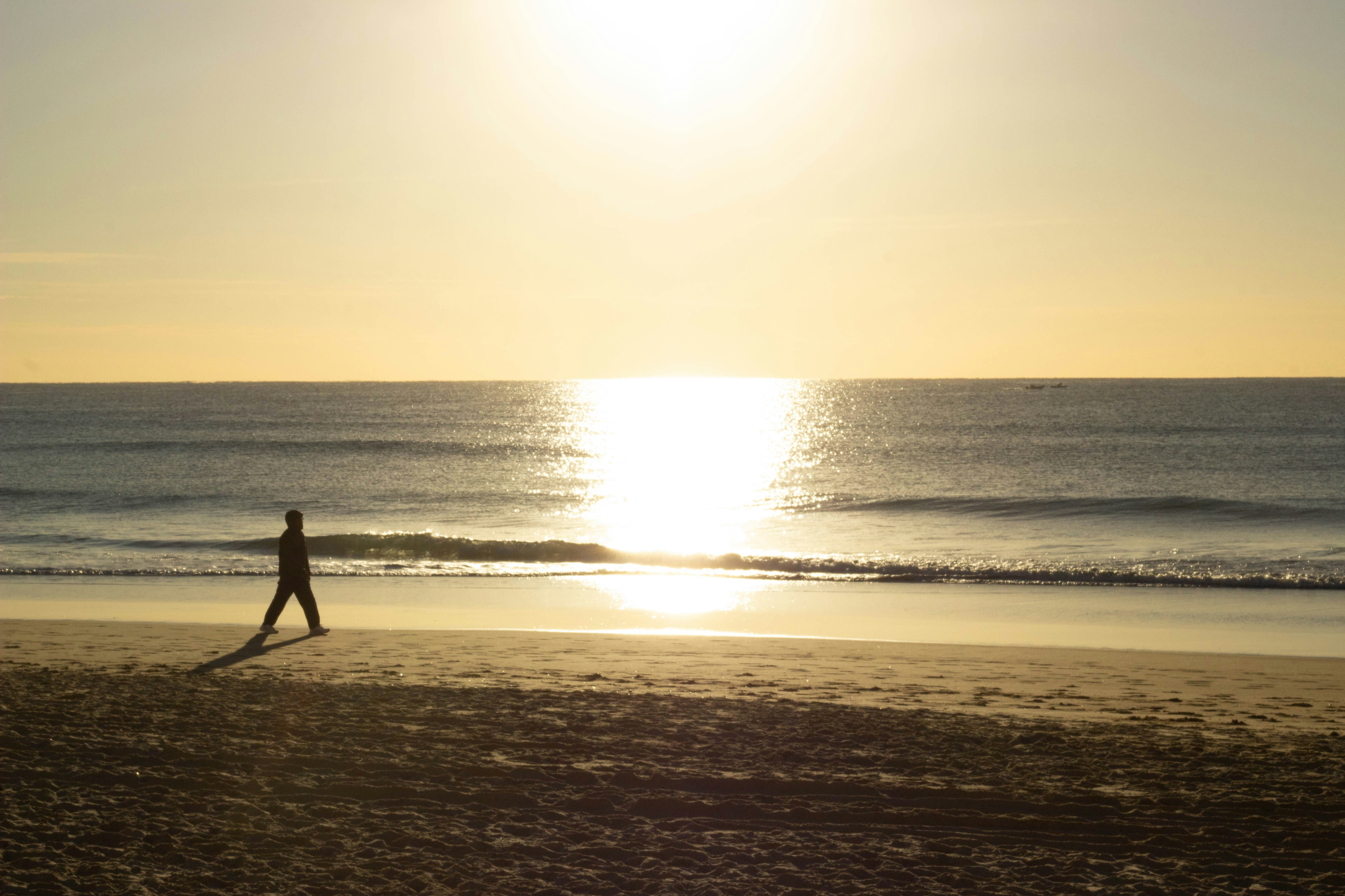 Someone Walking on the Beach