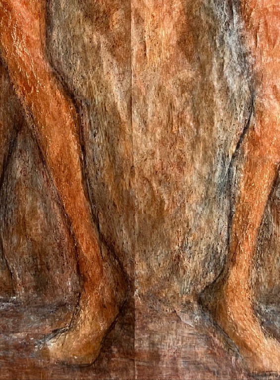 Untitled, 2019. Pastel on paper. by Barbara Walker.