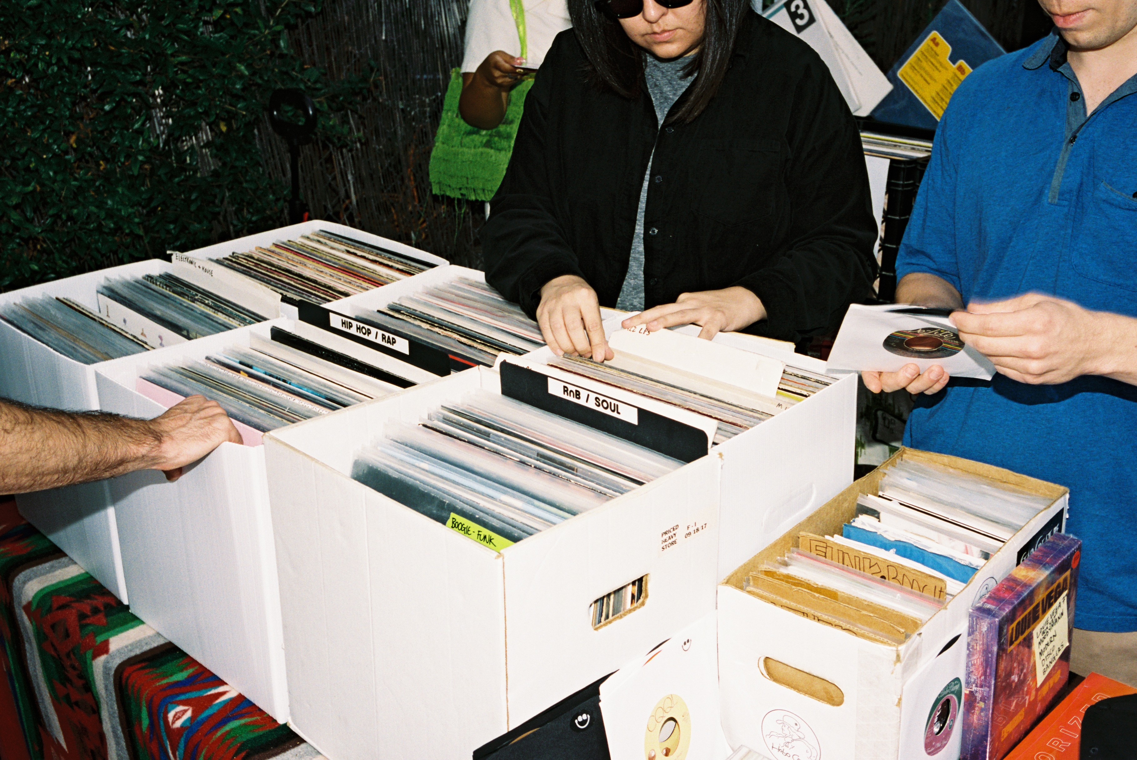Rippled white sand dunes under a bright sky