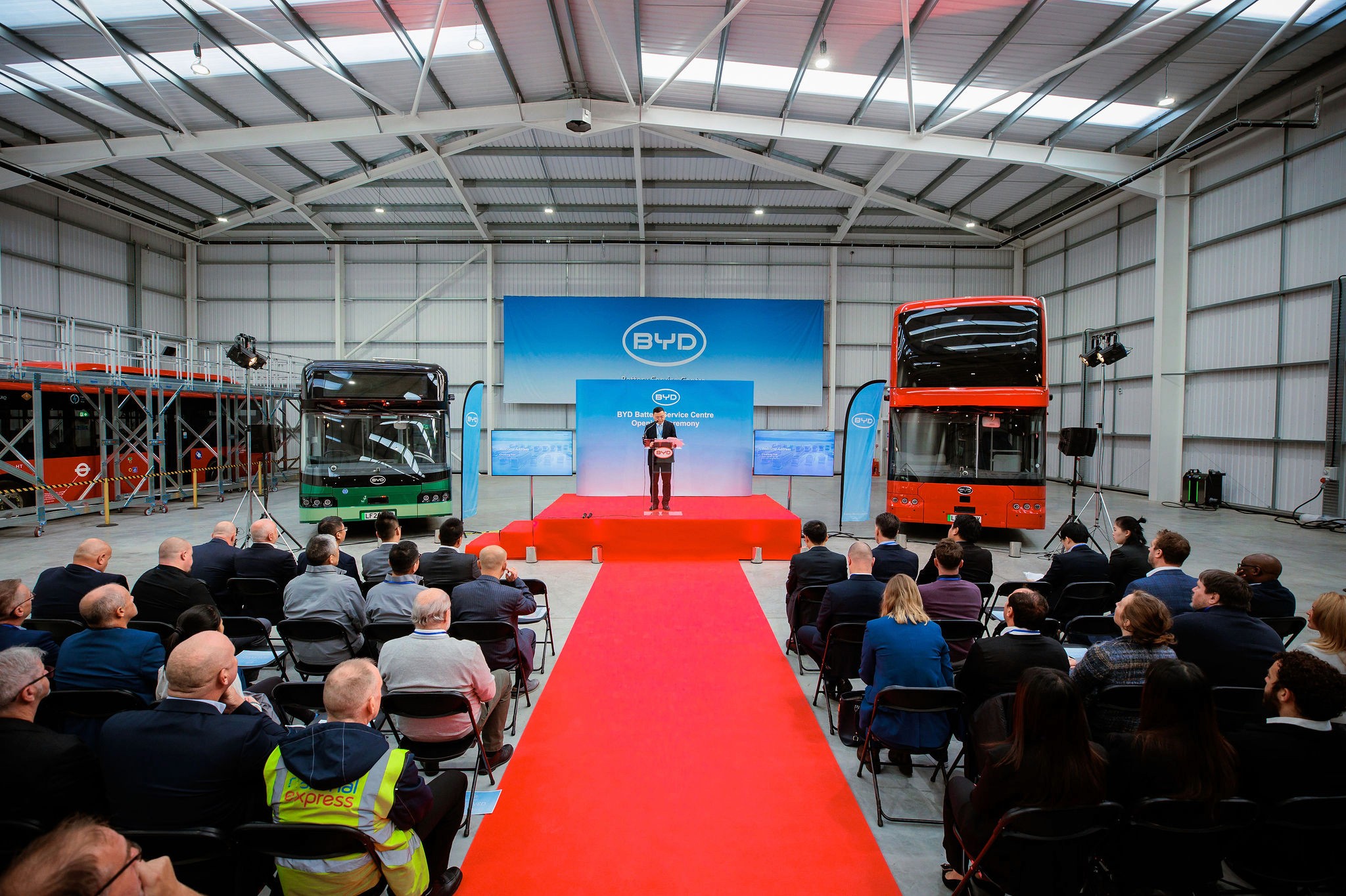 Snow-covered chalet venue for IQUW corporate ski event