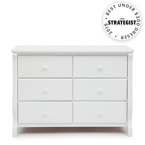 Elegant delta dresser with ample storage space and a timeless design.