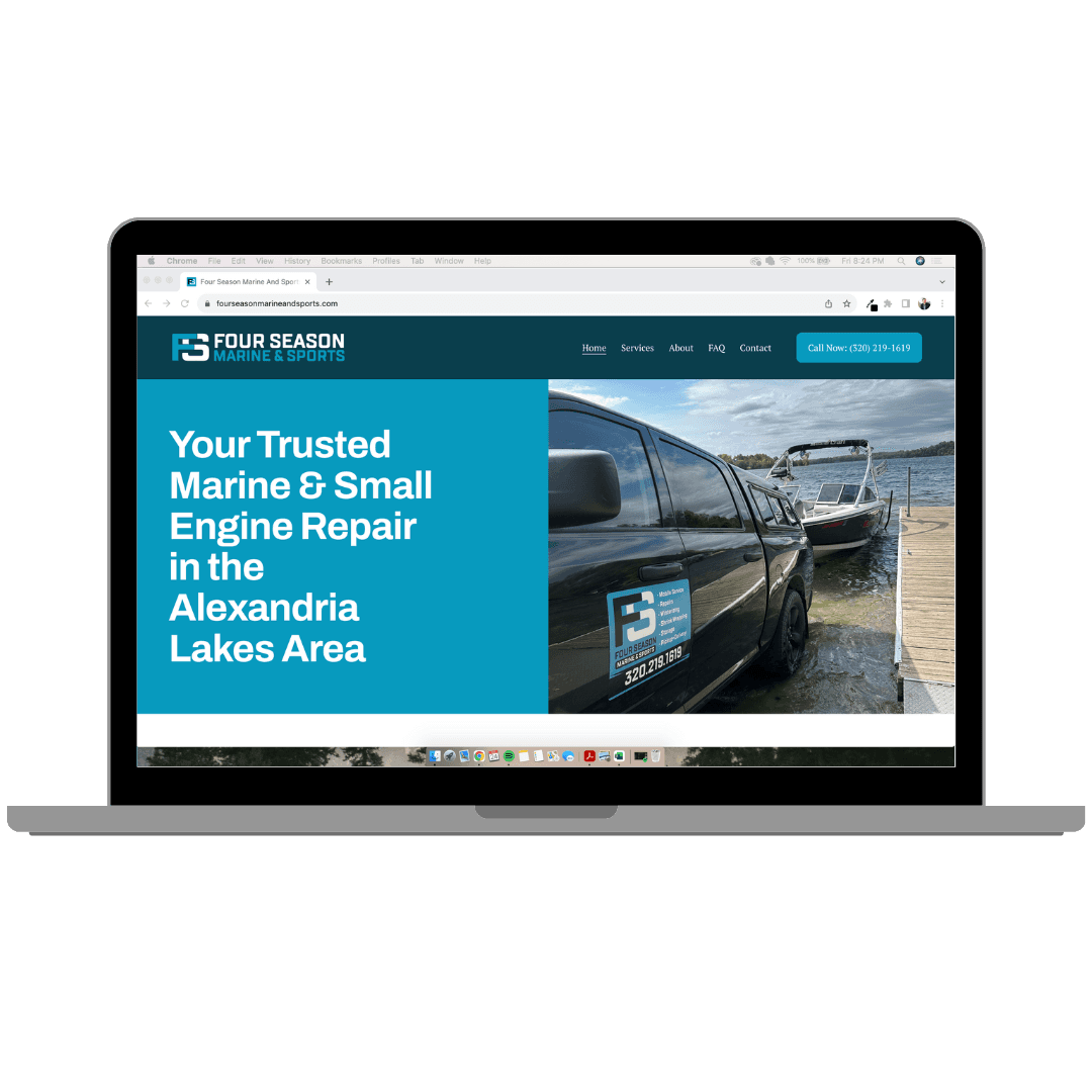 Photo of Four Season Marine and Sports Website