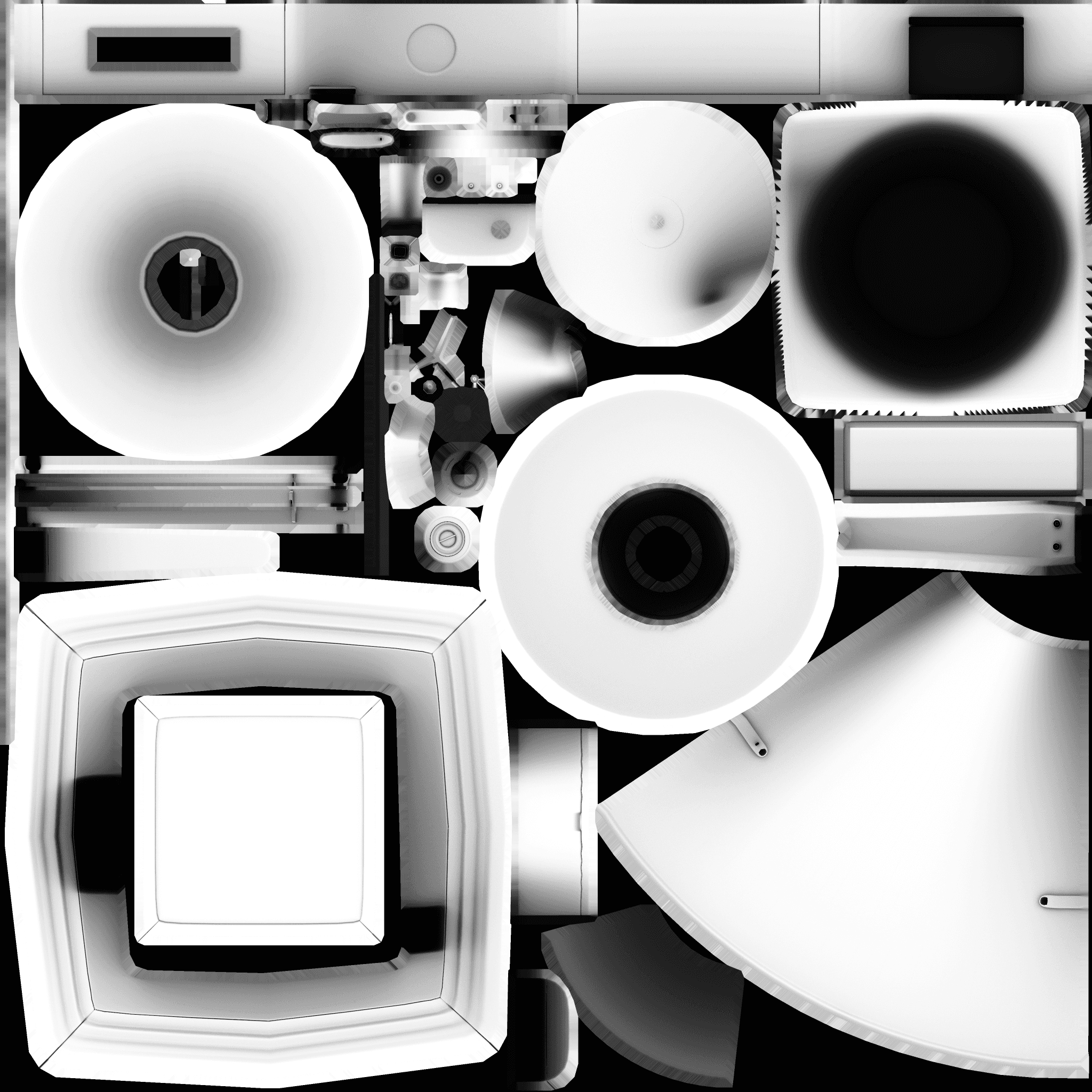 Mixed Ambient Occlusion Map