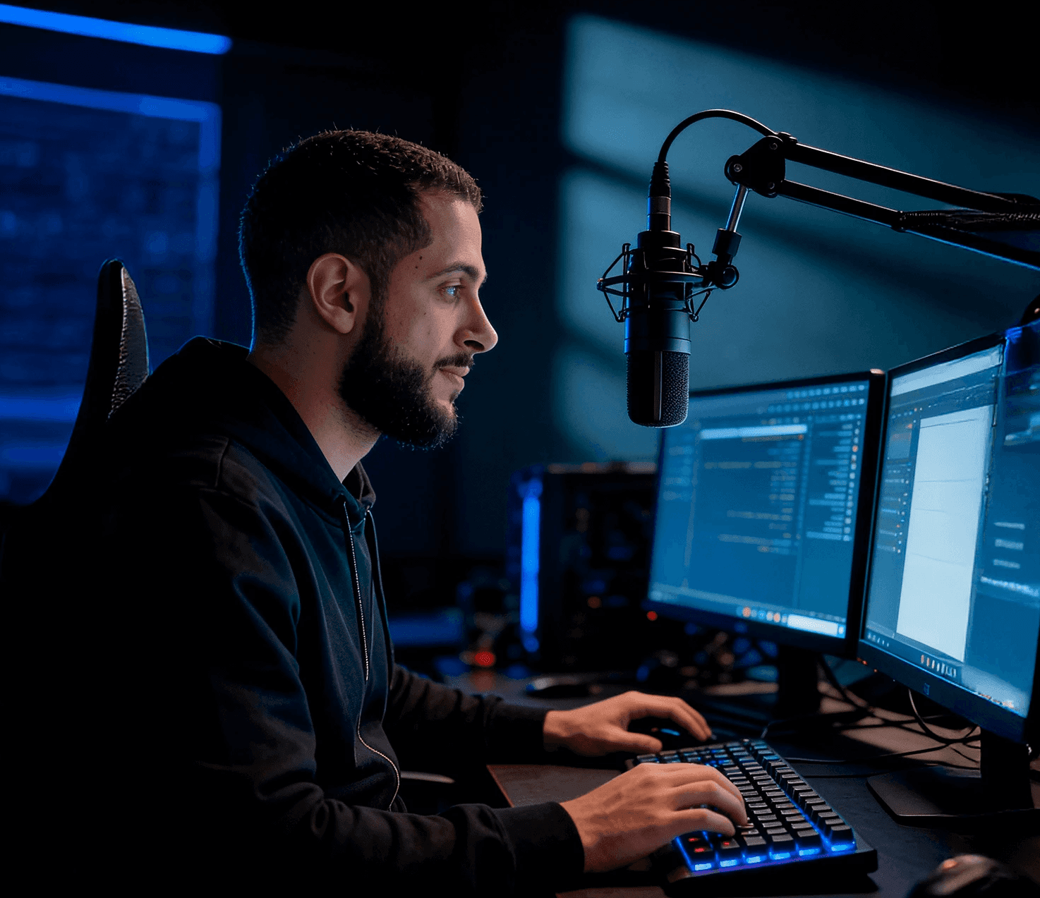 Speaker Presenting at Conference with Audience