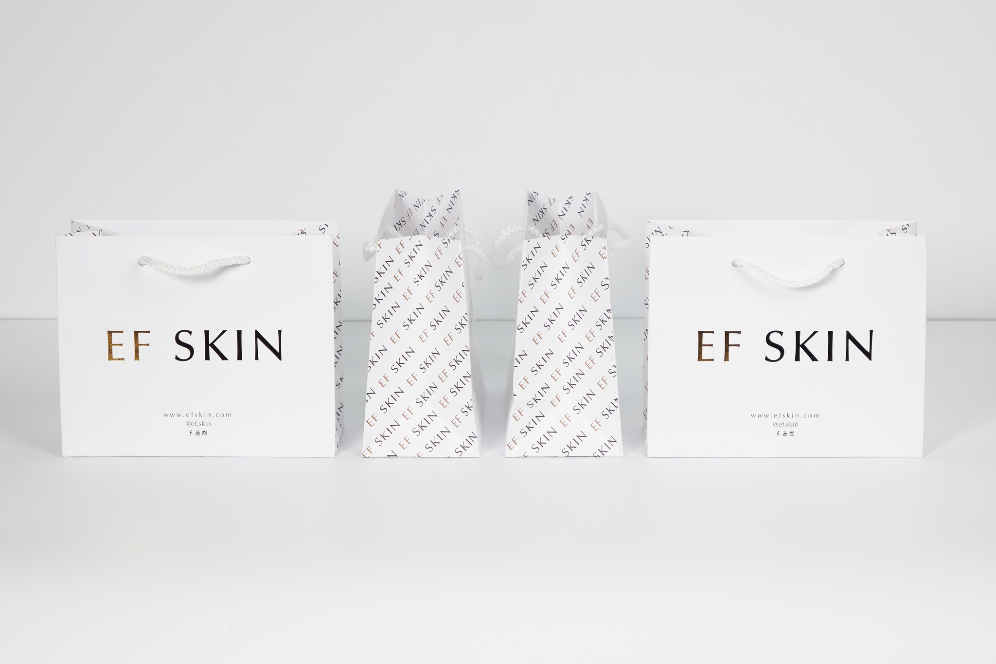 EF Skin carrier bags