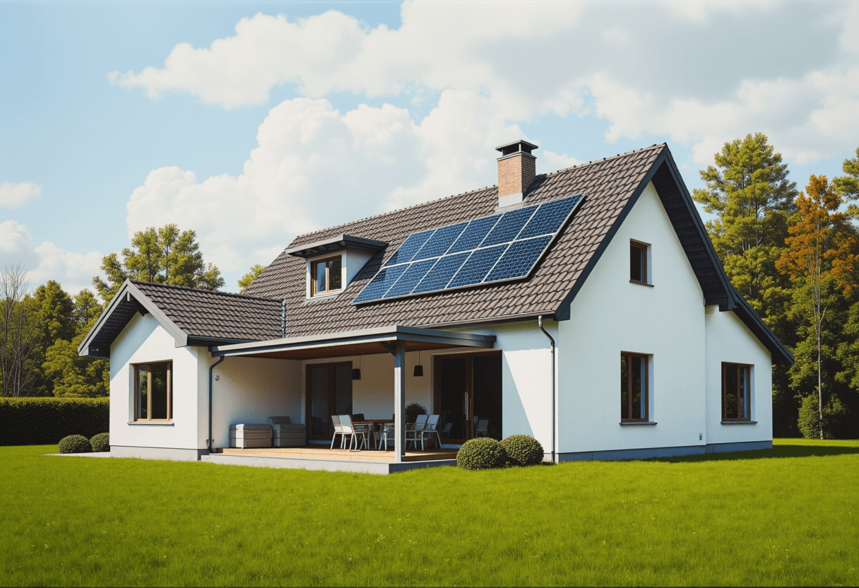 modern-home-with-rooftop-solar-panels-on-a-sunny-day-surrounded-by-greenery-representing-sustainable-energy-solutions-by-a-solar-care-company