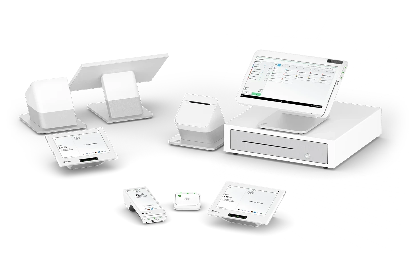 Multi POS Payment Devices.