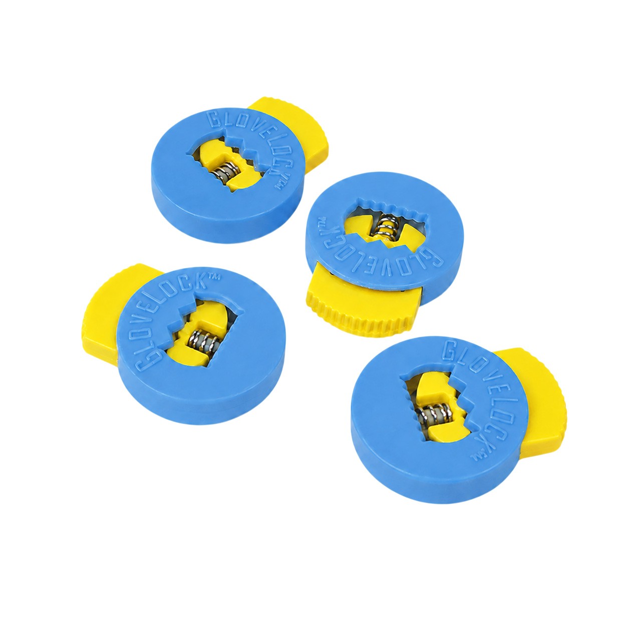 Glovelock - Columbia Blue/Highlighter Yellow