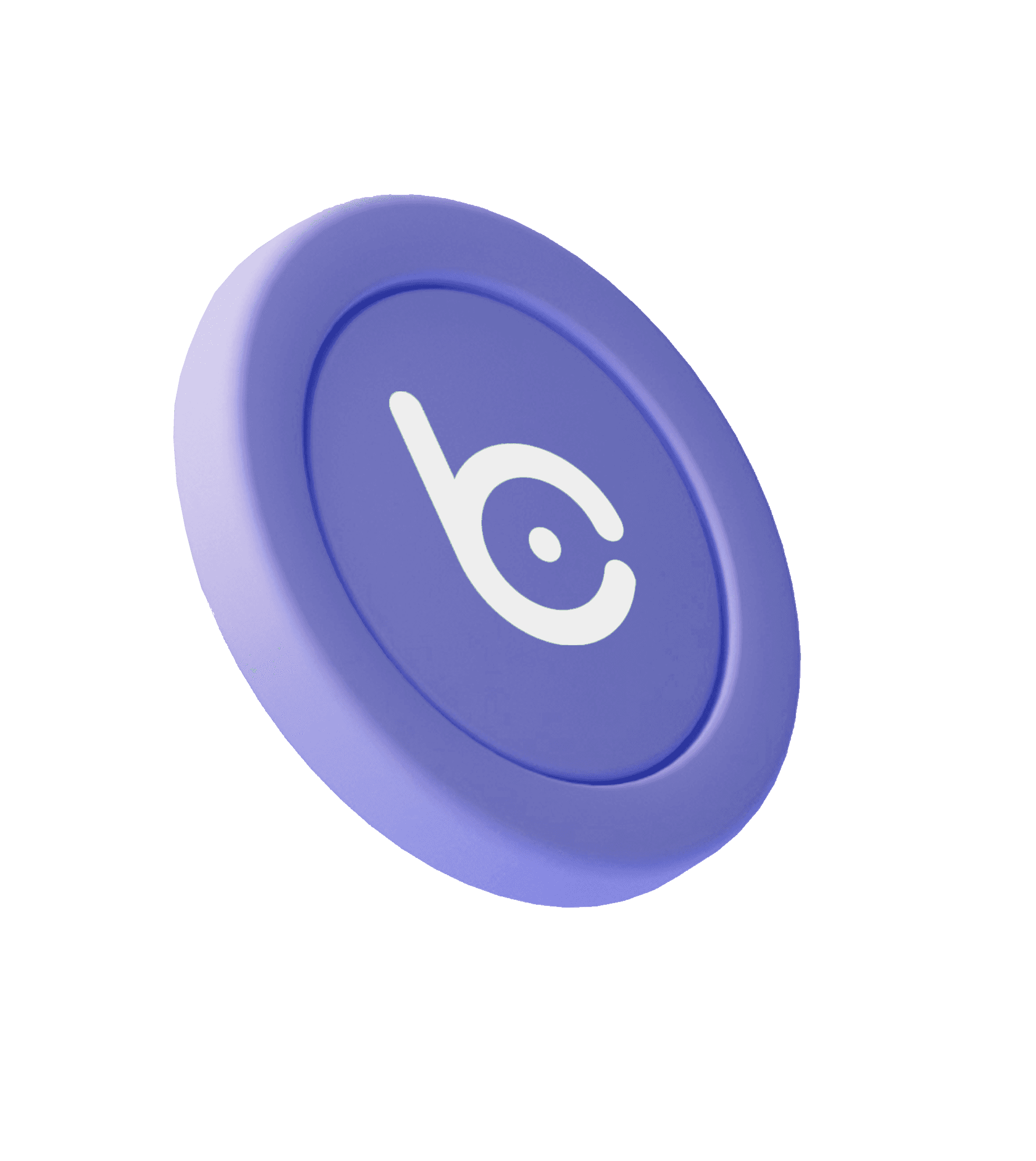 Stylized white envelope icon tilted at an angle, representing a message or notification.