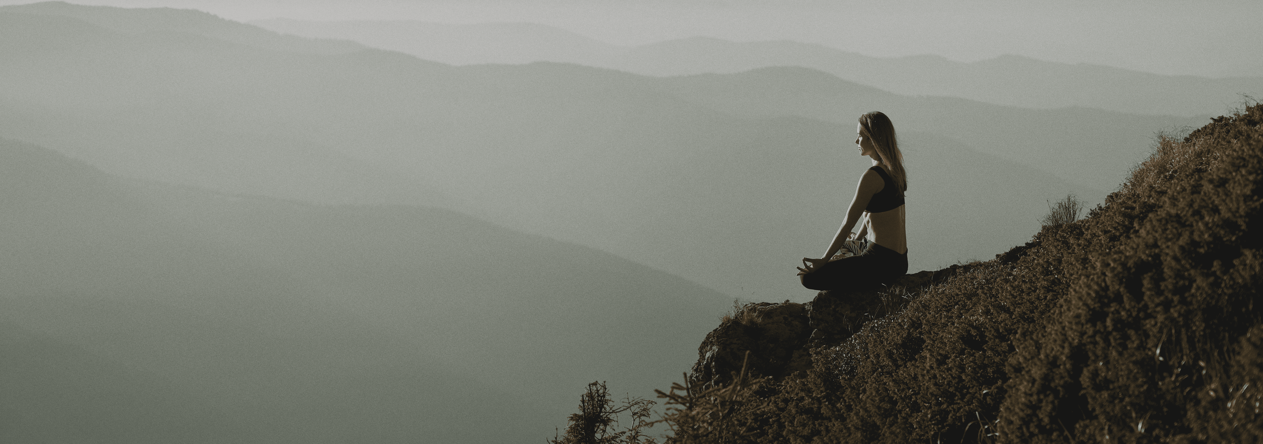 Meditation in the mountains