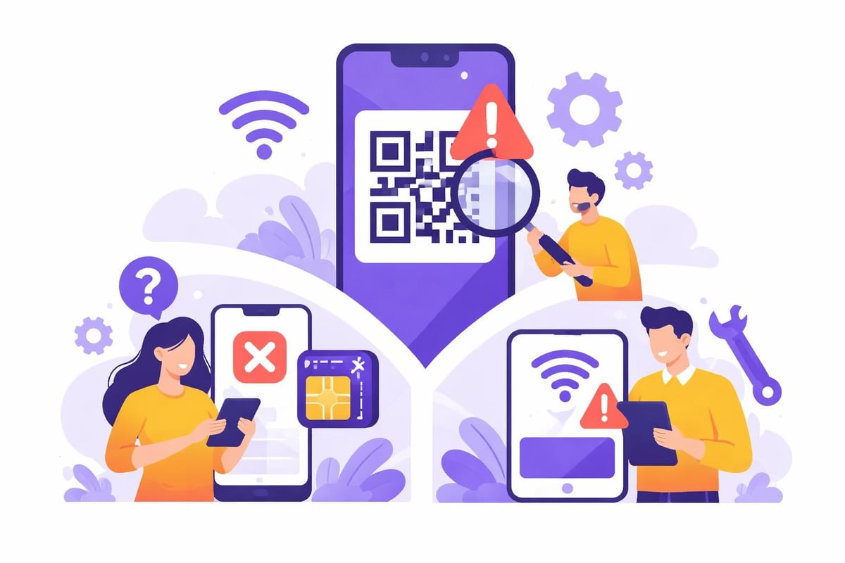 ESIM troubleshooting steps