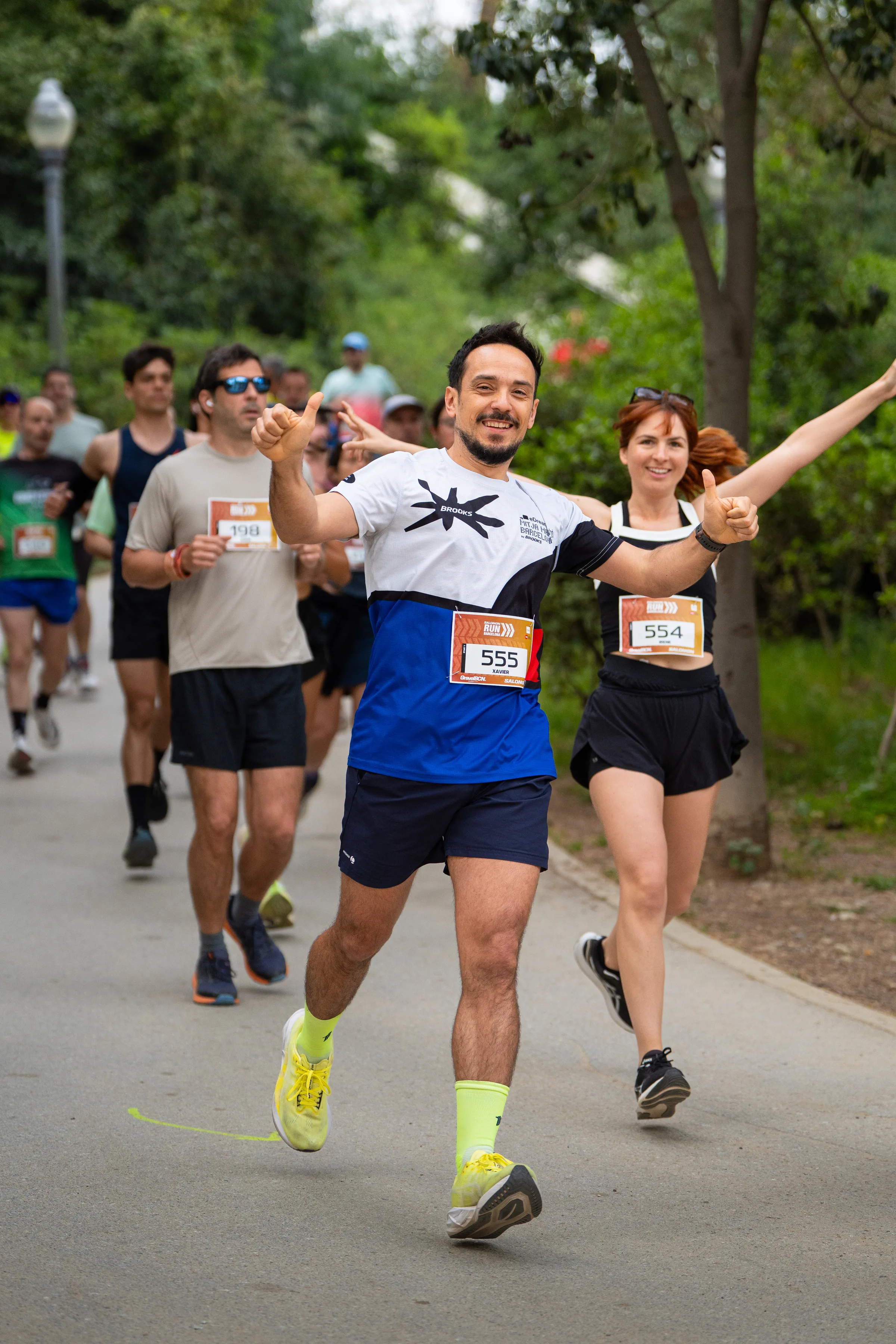 fotografía esfuerzo trail running Barcelona, Salomon Run Barcelona 2026, running Montjuïc, fotógrafo deportivo trail