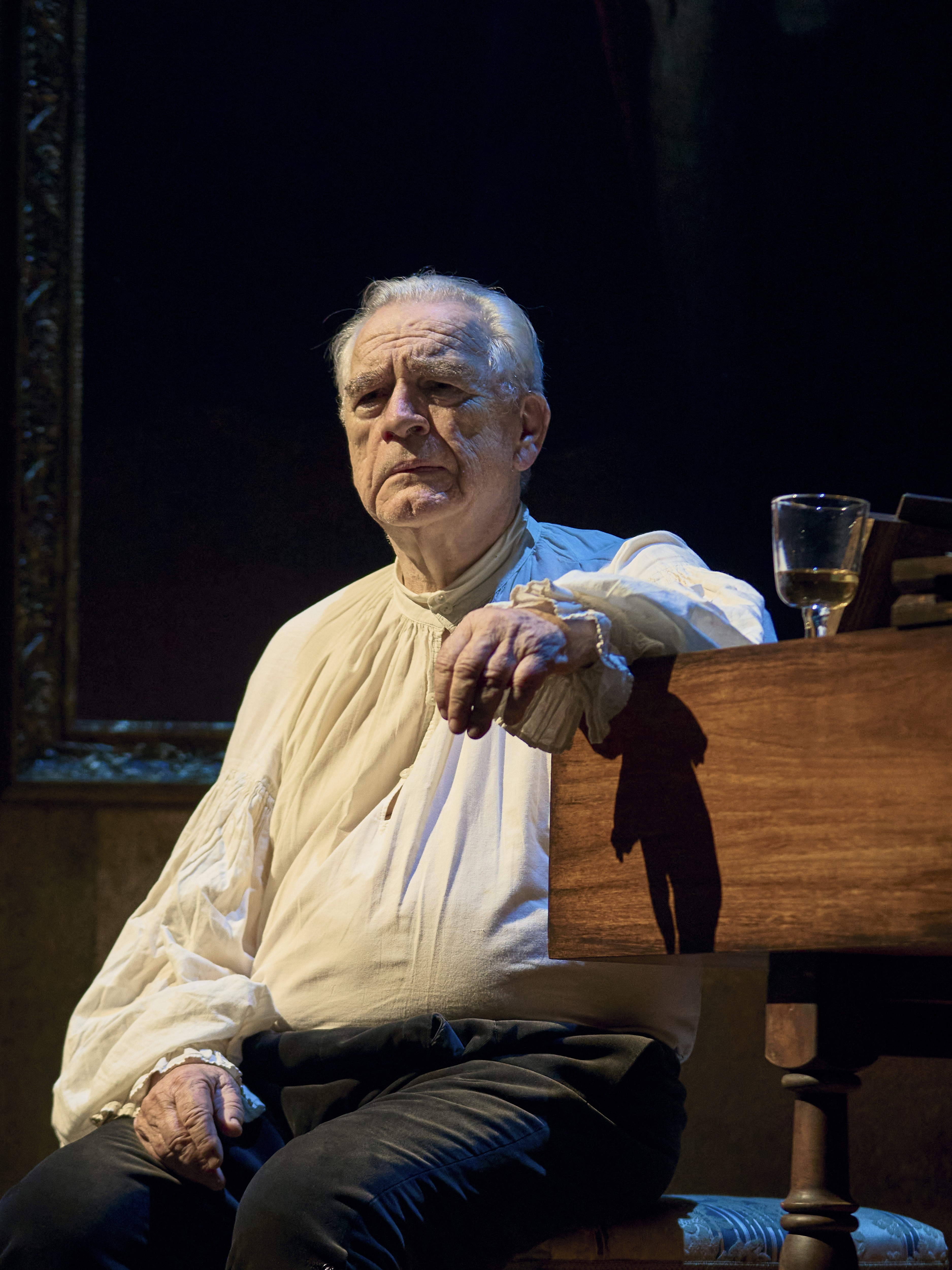 Brian Cox in The Score a new play by Oliver Cotton at Theatre Royal Haymarket