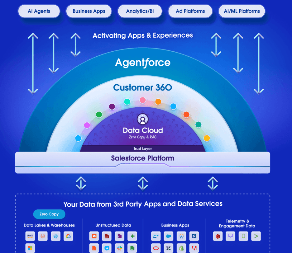 Salesforce data cloud feature