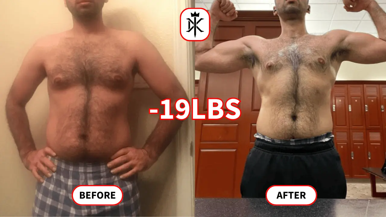  Default Kings Before and After Weight Loss Trasnformation Photo