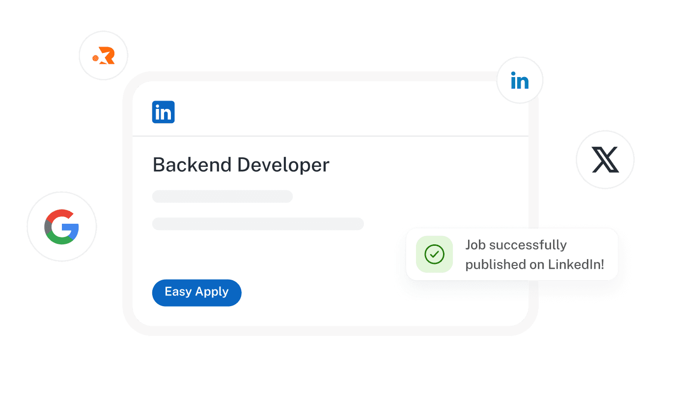 job publishing and management