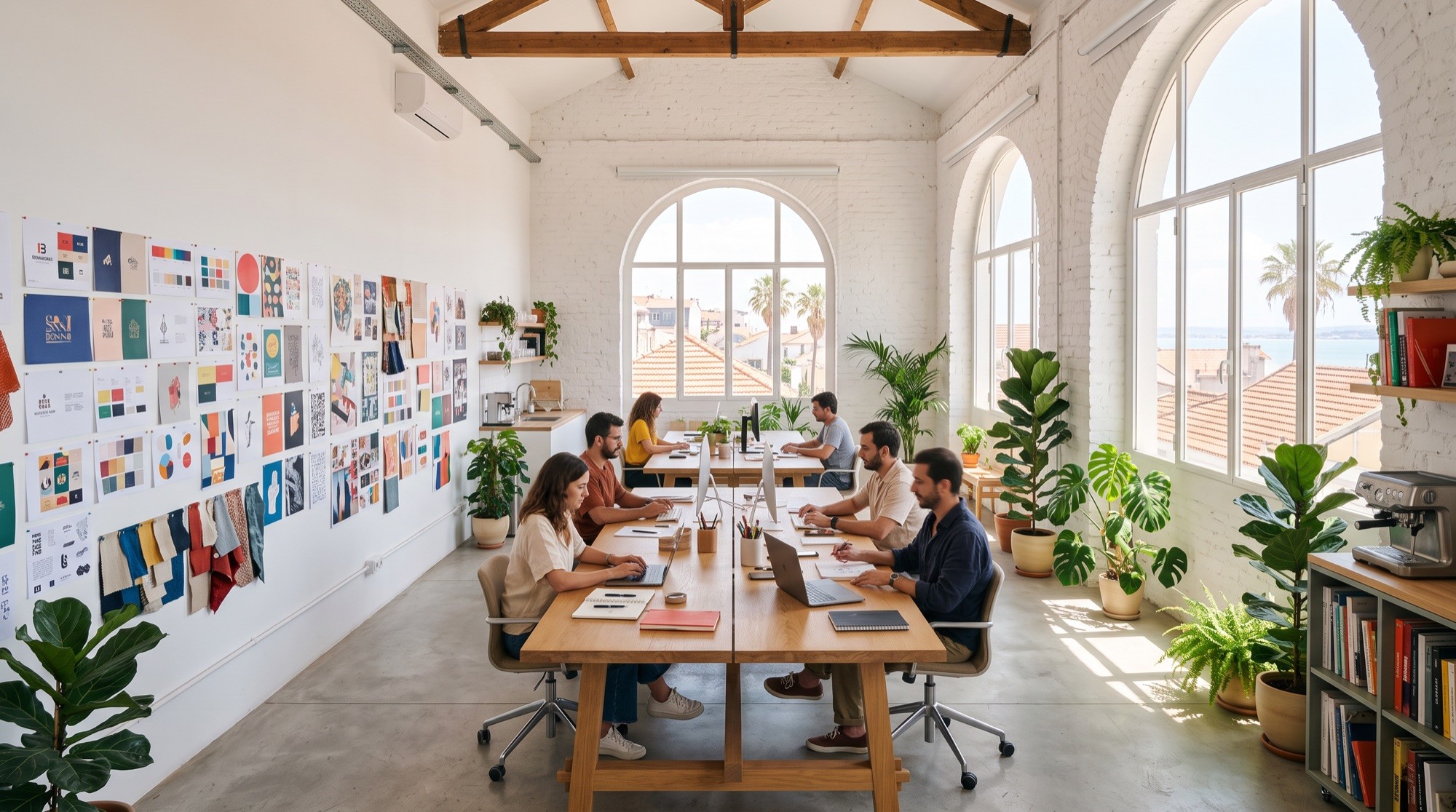 The OBRA studio in Lisbon