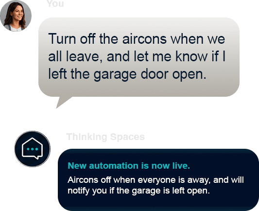 Create automations using natural language