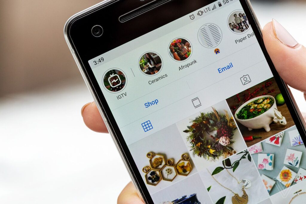 How to create an account in IGTV