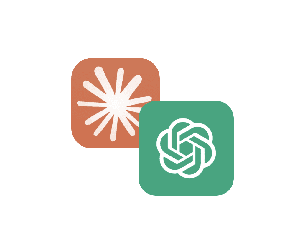 Claude/ChatGpt logos