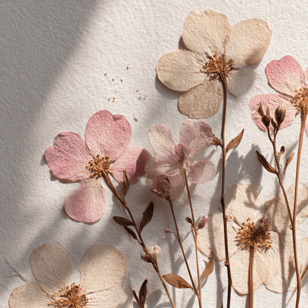 pressed petals Apple Watch collection header image featuring floral, summer, and spring.