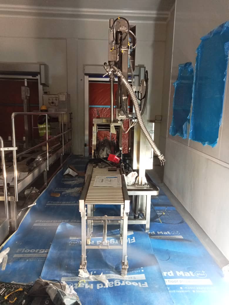 Project Showcase of Our Twin-Lance IBC Filling Machine Installation