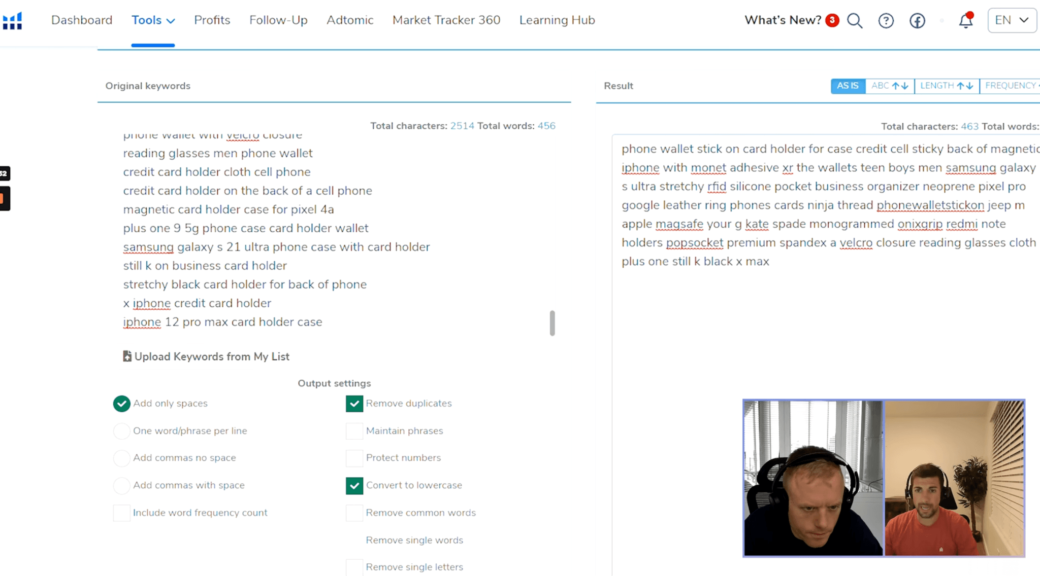 Amazon Backend Search Terms 250 characters limit or 250 bytes