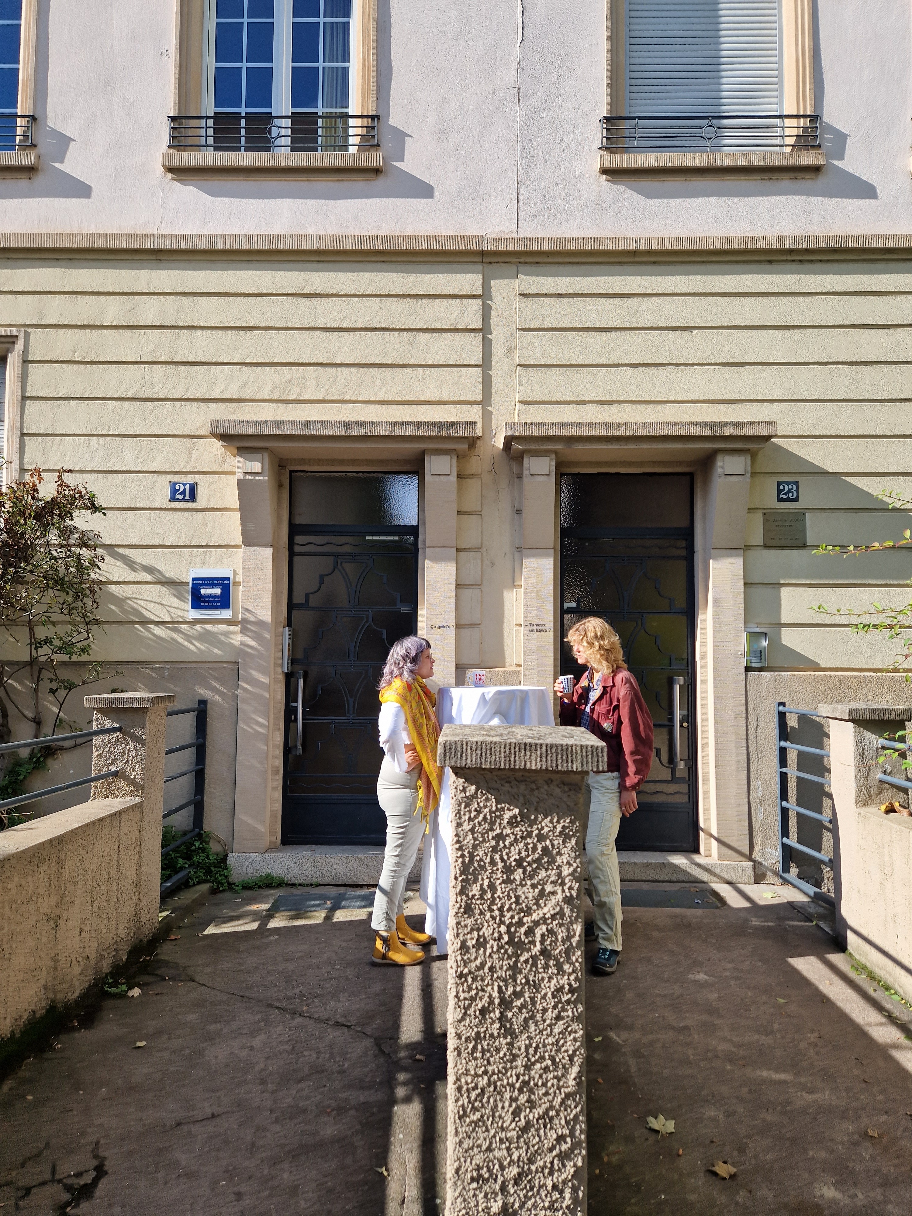 Room For Chat, Deana Kolencikova, Rue de l'Yser, Strasbourg, Francee, uncommissioned, 2025