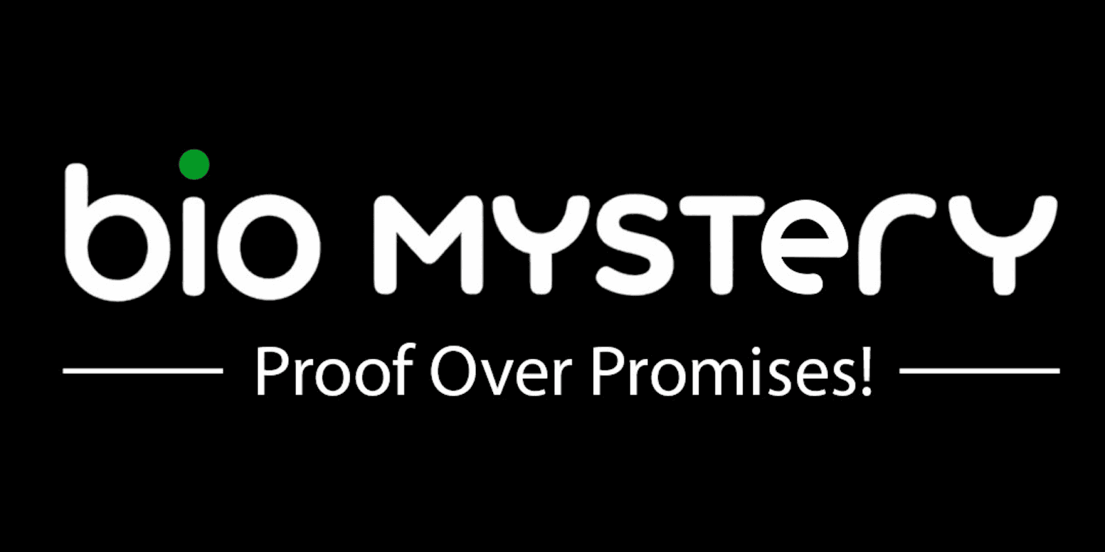 Bio Mystery Logo: A skincare brand focused on clinical efficacy and long-term results.